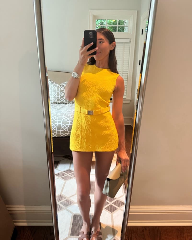 Prada Yellow Romper - Image 2