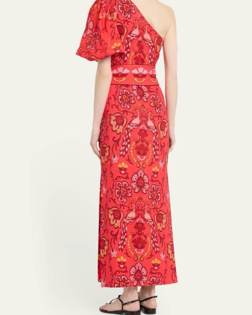 Cara Cara Lucia Dress in Peacock  - Image 2