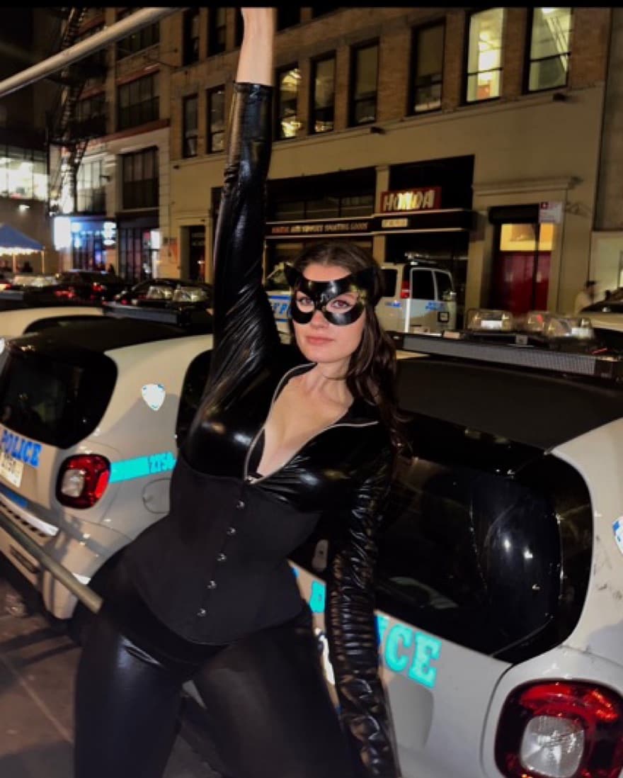 Cat Woman Halloween Costume M/L - Image 1