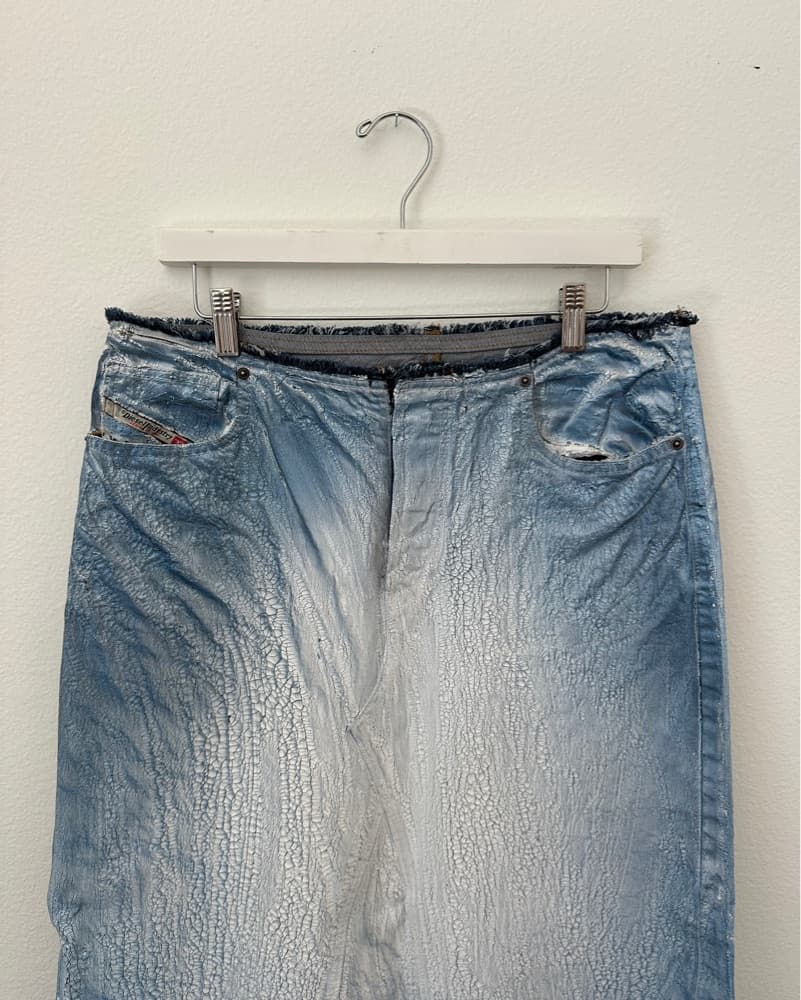 Diesel denim maxi skirt - Image 3