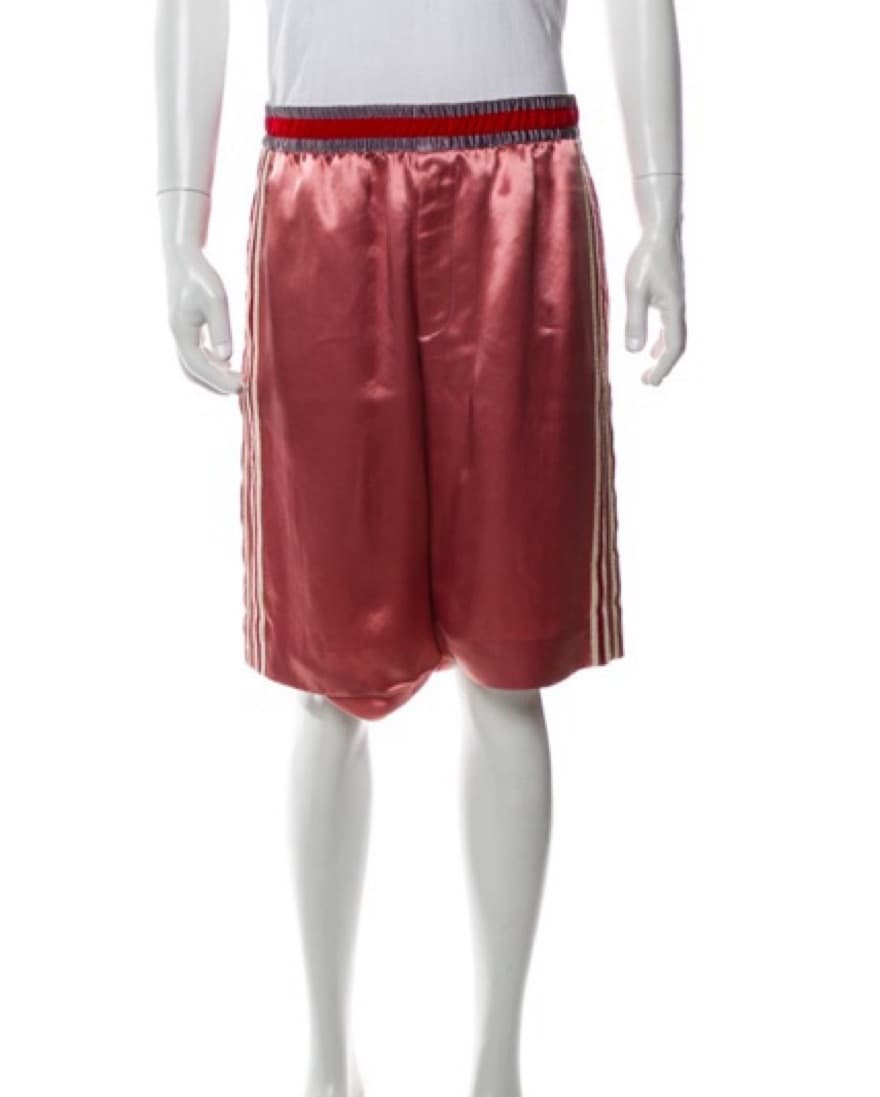 Gucci Pink Silky Shorts - Image 2