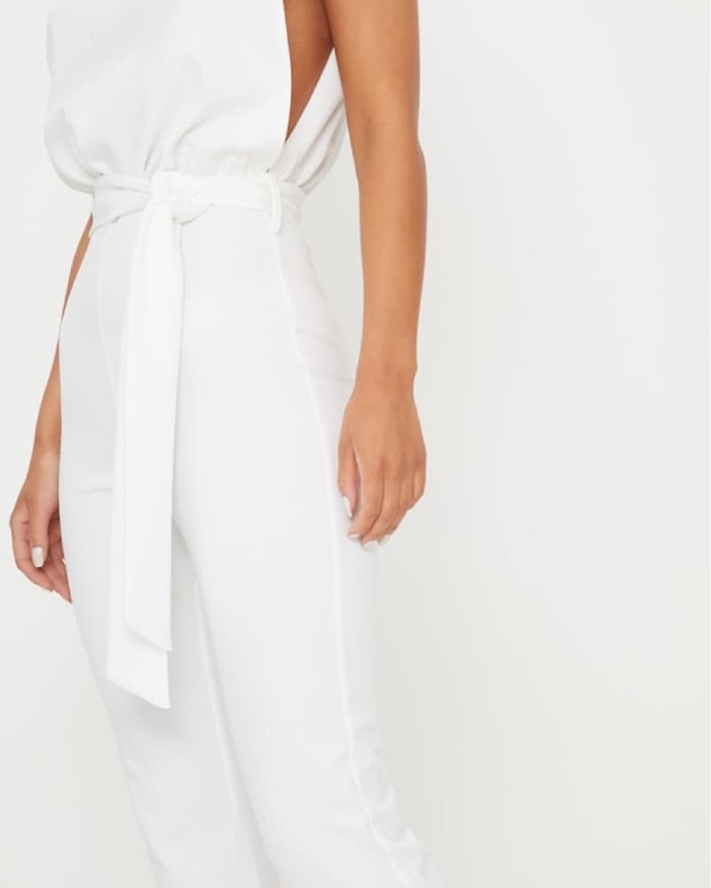 PLT White Jumpsuit  - Image 2