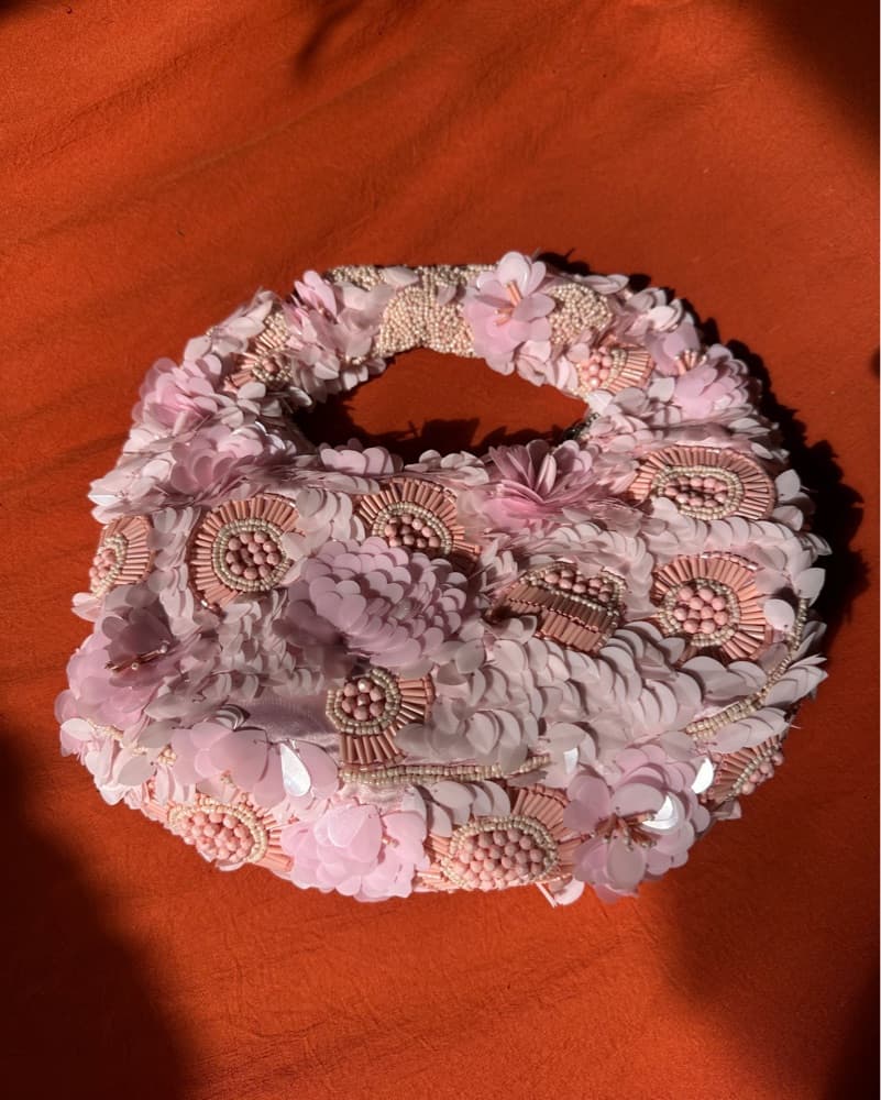 Pink Floral Vacation Bag - Image 2