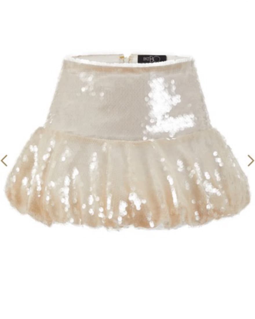 PatPO Sequin Drop Waist Skirt - Image 1