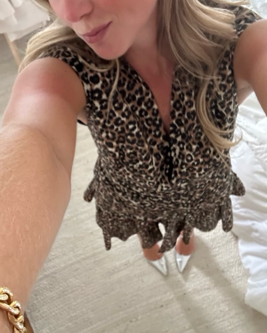 Pinko - cheetah dress mini - Image 2