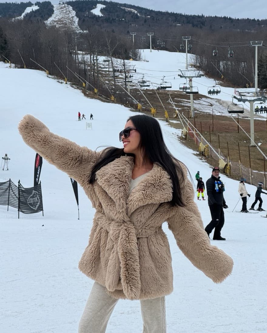Revolve NBD Faux Fur Coat - Image 2