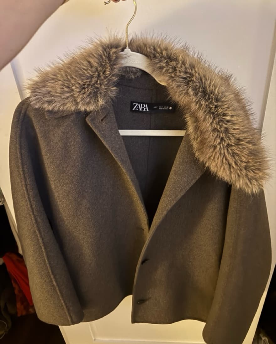 Fur Collar Coat - Image 3