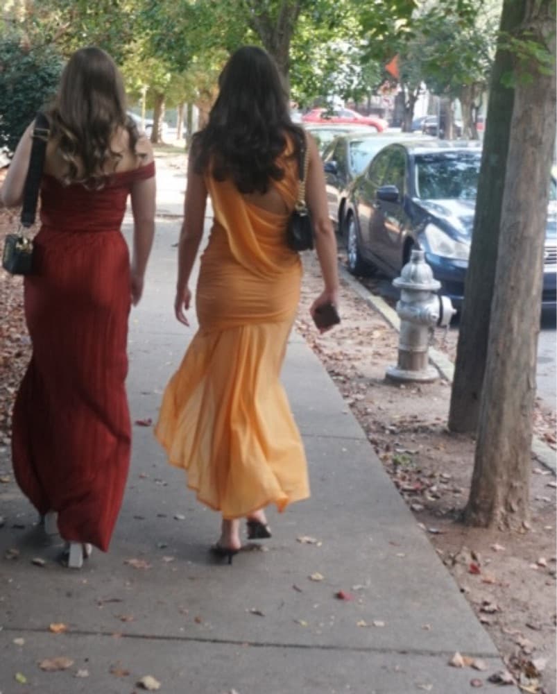 Elegant Ruched Maxi Dress - Image 3