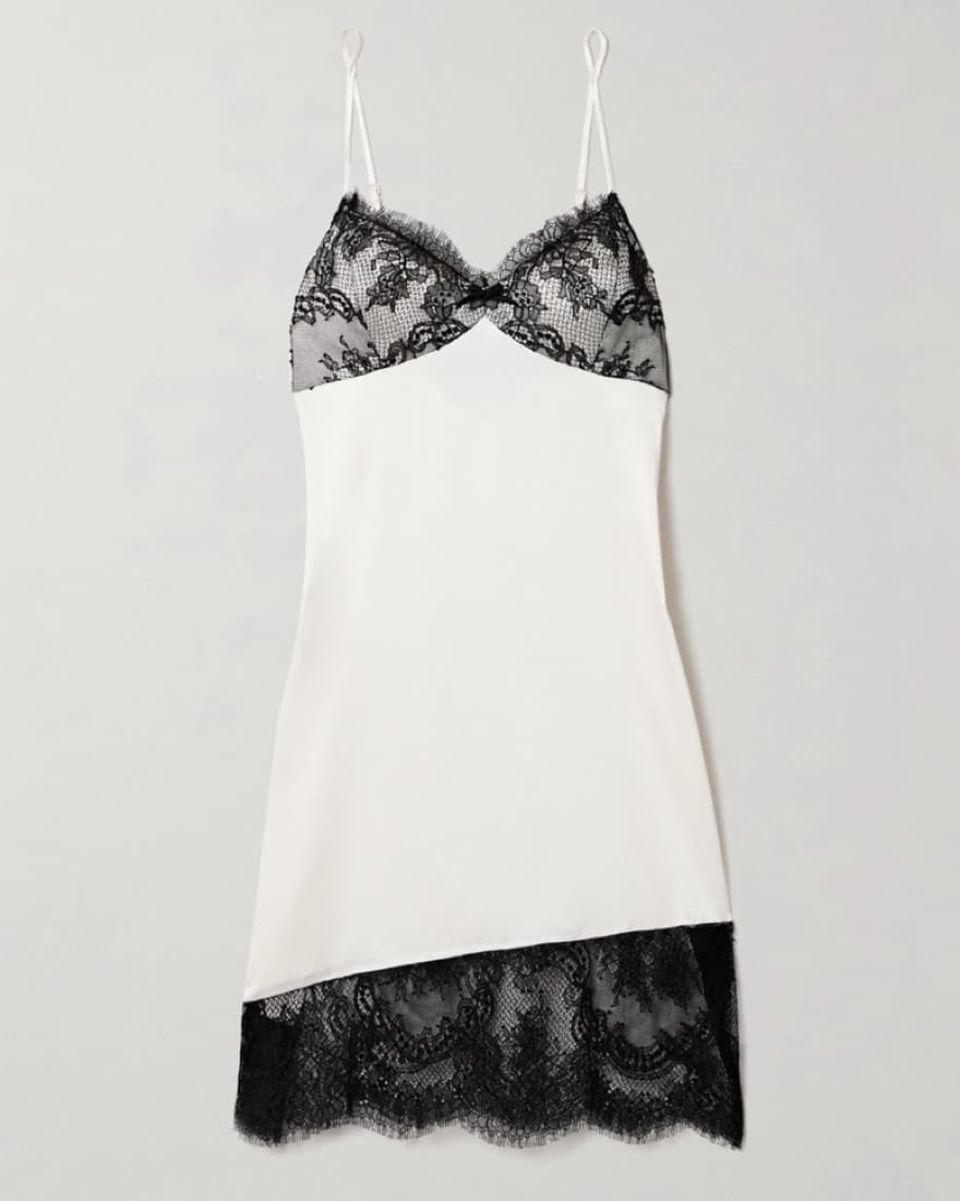 Fleur Du Mal lace silk mini dress - Image 5