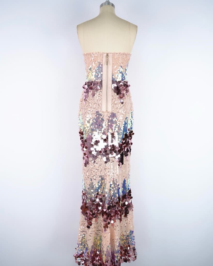 Bronx & Banco Maxi Sequin Dress - Image 6