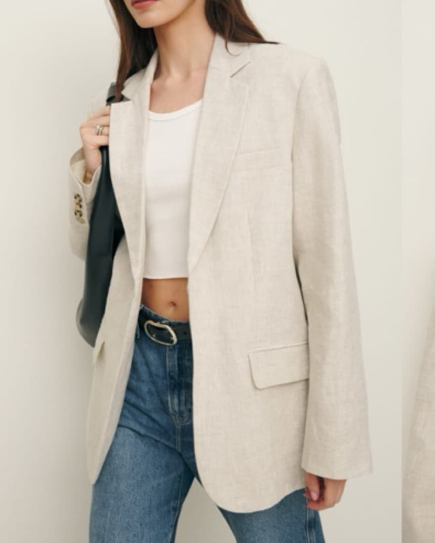 Linen Reformation Blazer - Image 2