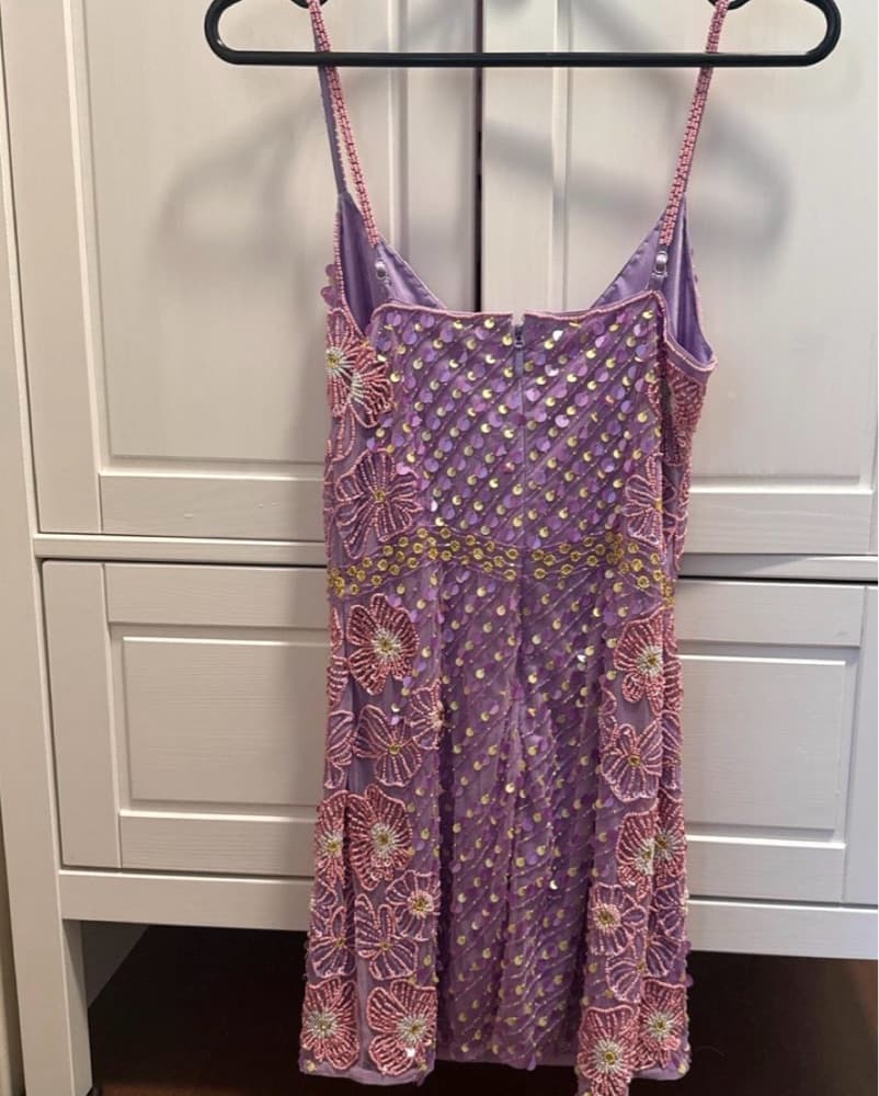 Majorelle Naya Beaded Sequins Mini Dress - Image 2