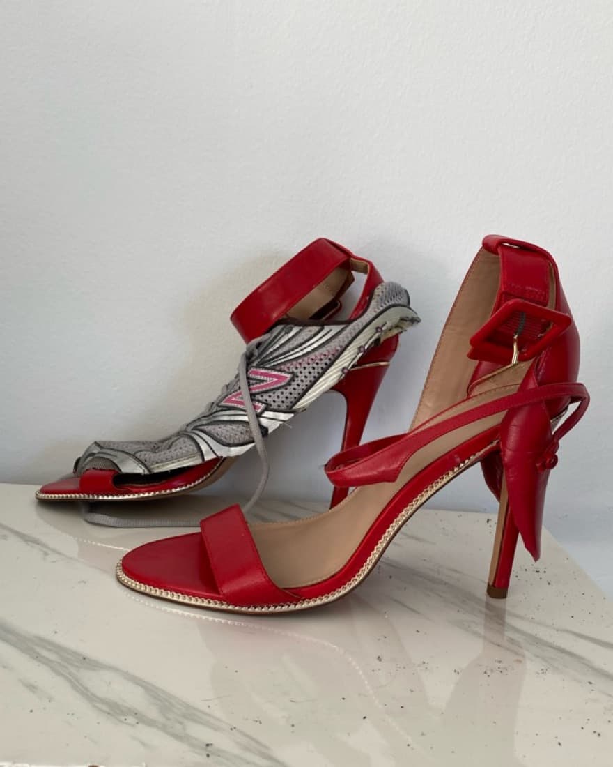 Reworked Sneaker Stilletos - Image 3