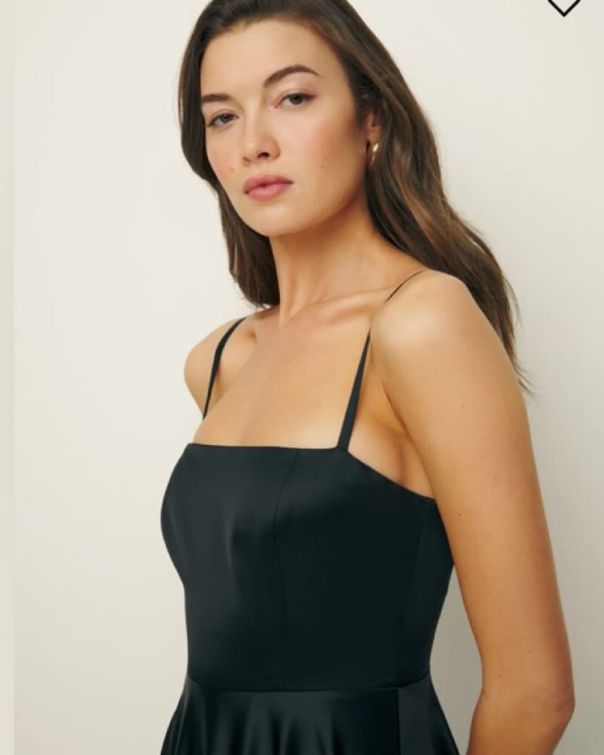 Gracen Satin Black Dress  - Image 4