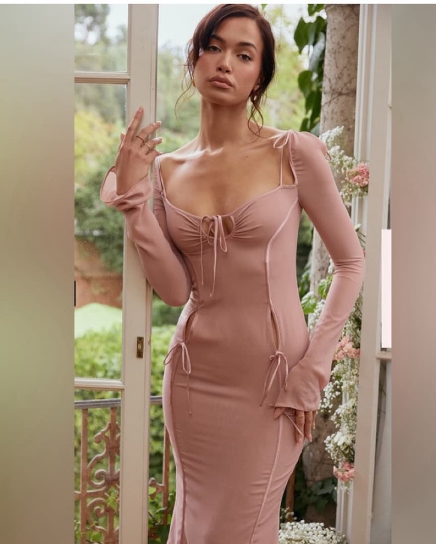House of CB Bow Dress - Image 1