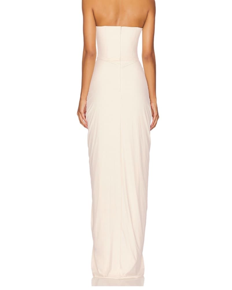 Deme By Gabriella Draped Maxi Dress - Image 4