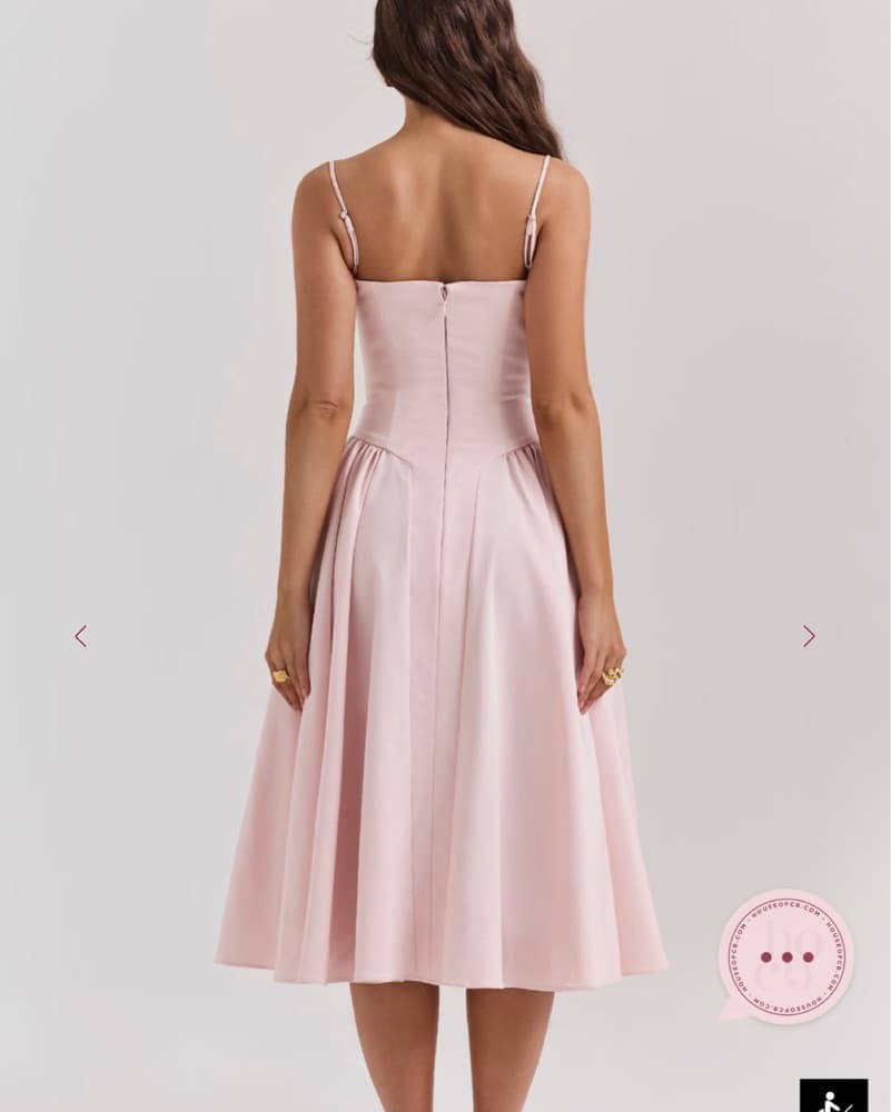 House Of Cb Samaria' Ballerina Pink Twi - Image 3