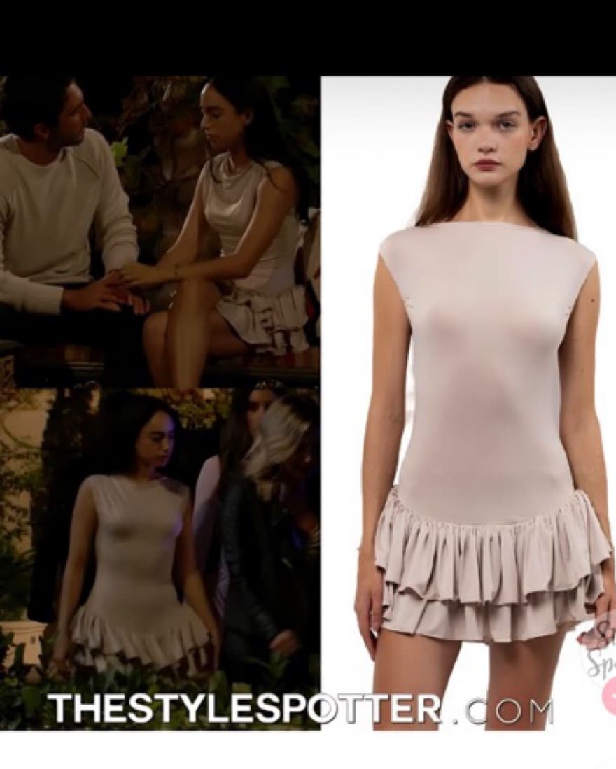 Belle the Label Ballerina Dress in Cream - Image 1