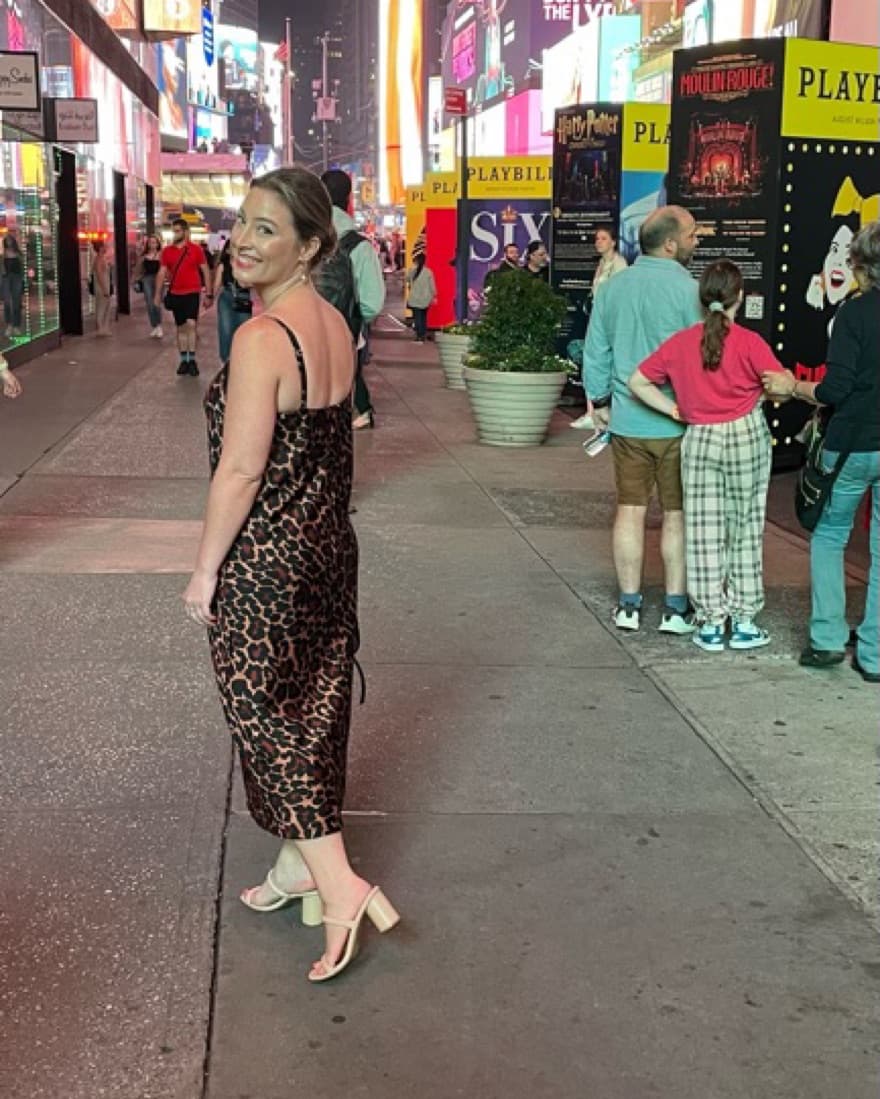 Leopard Jcrew Slip Dress - Image 2