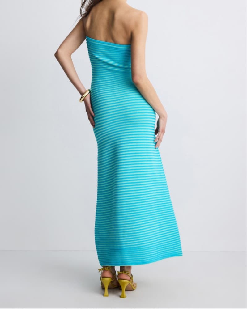 Vibrant Striped Maxi Dress - Image 2