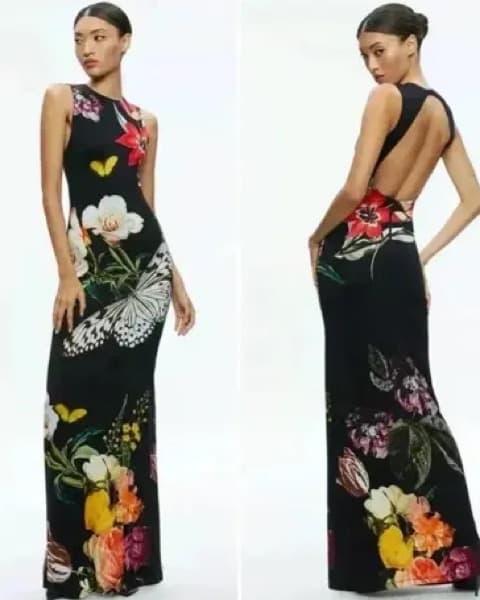 Stunning Floral Maxi Dress - Image 3
