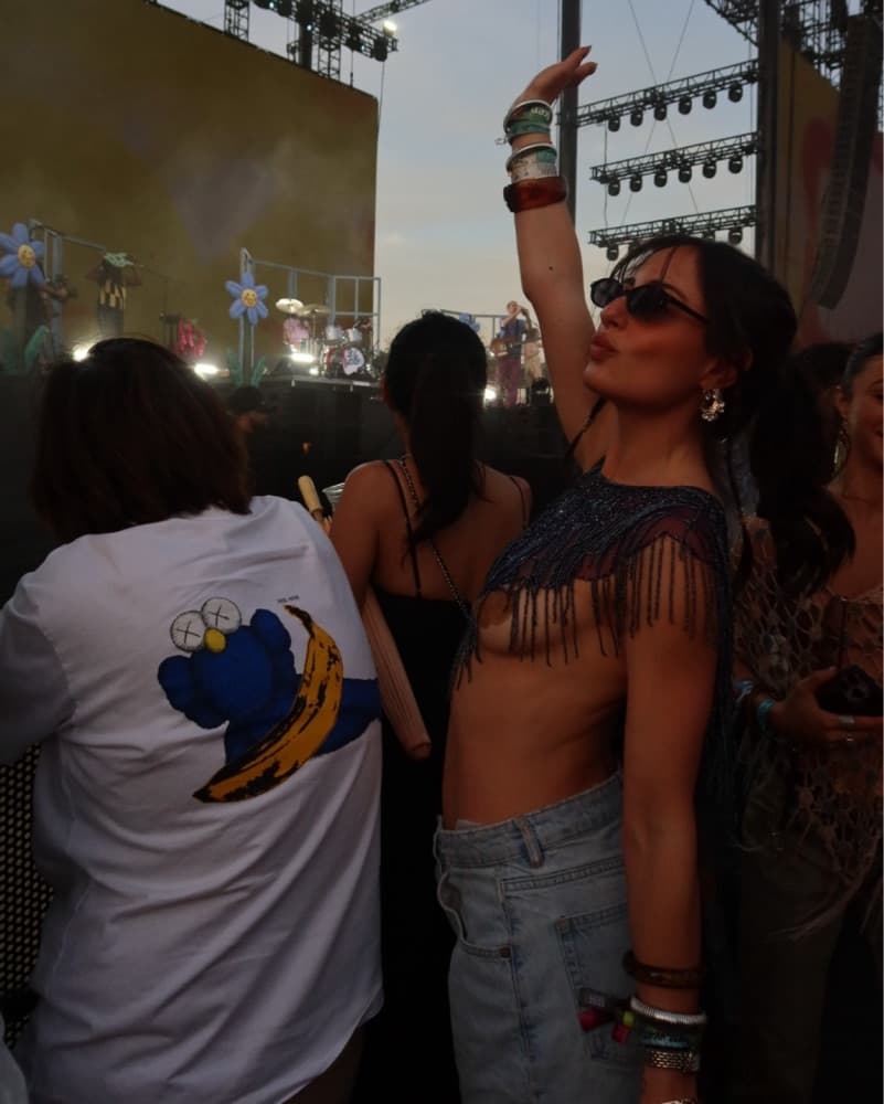 Cochella Beaded Top / Poncho  - Image 4