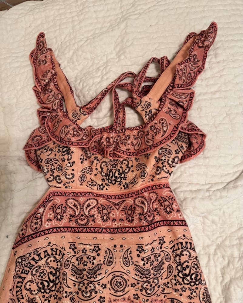 Zimmermann Matchmaker Midi Dress NWT - Image 4