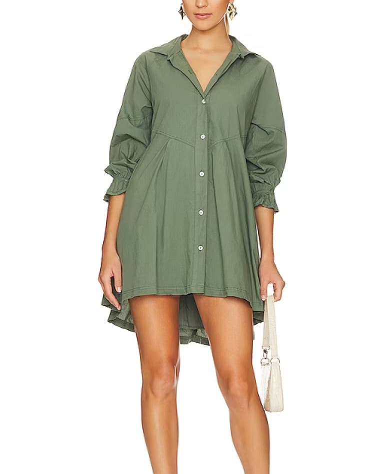 Free People Hannah Poplin Dress - Image 1