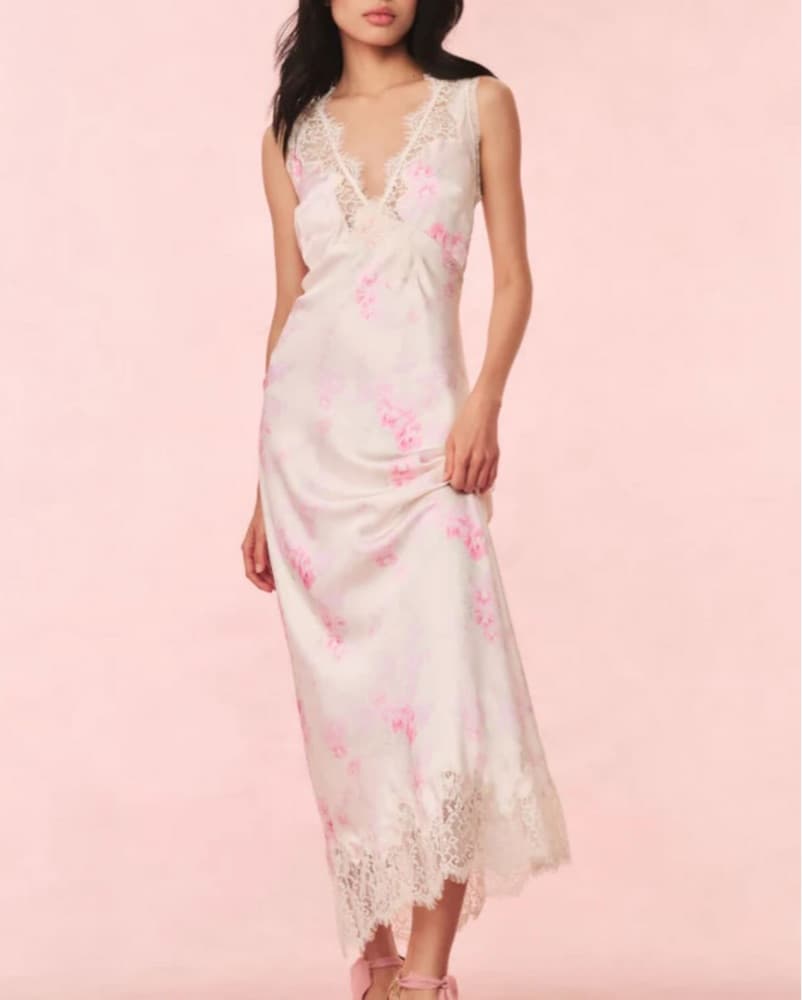 Loveshackfancy Lace Maxi Dress - Image 1