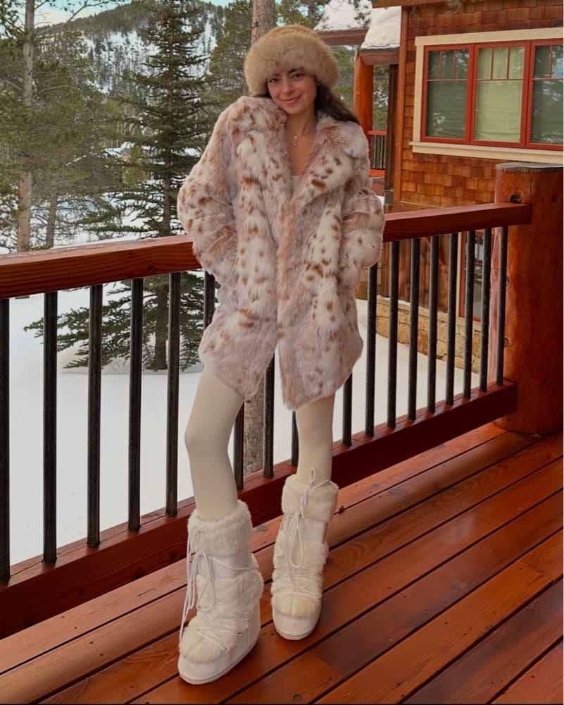 Tan Fur Winter Hat - Image 6