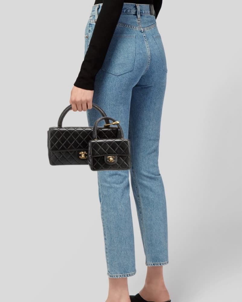 Chanel Classic Kelly Flap Bag Set Rare  - Image 2