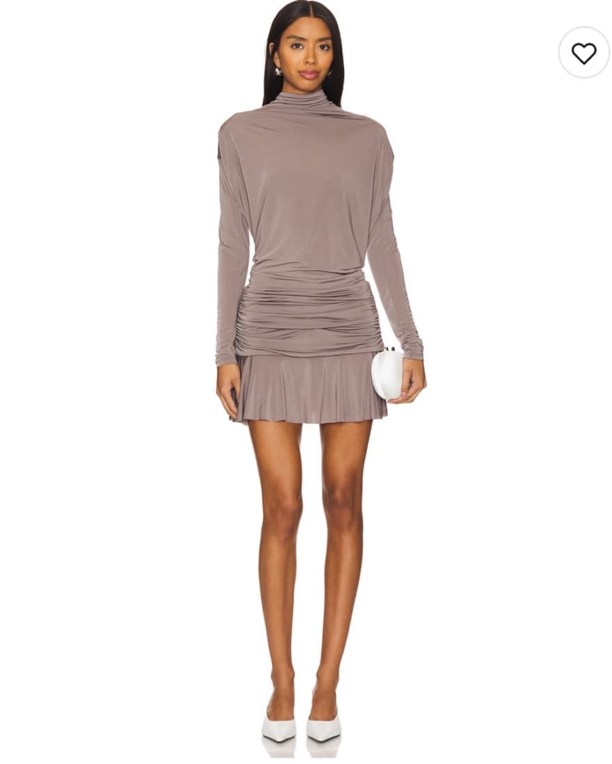 Vera Open Back Mini Dress - Image 1