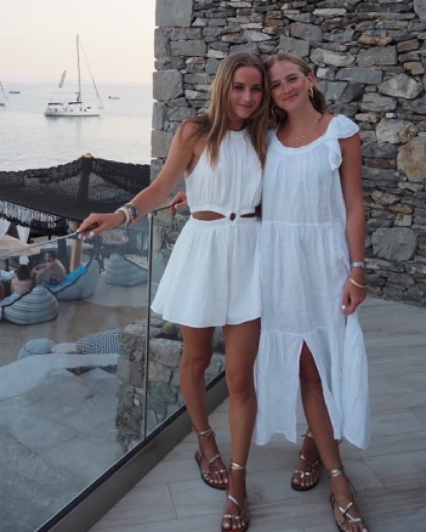 White Cut Out Romper - Image 1
