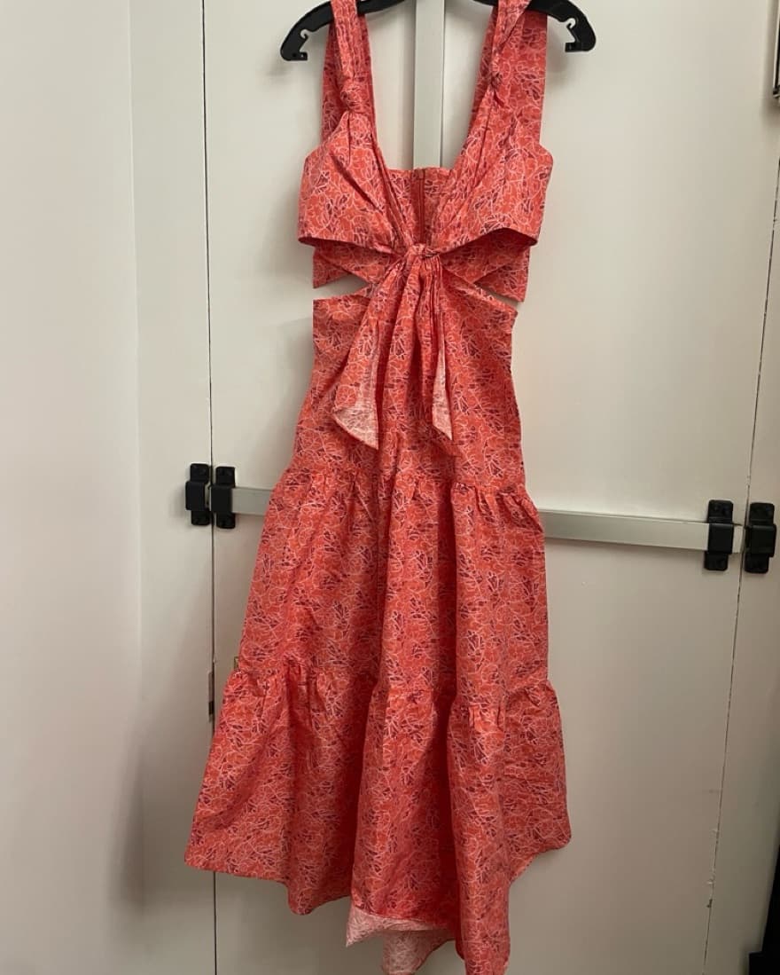 Cinq à Sept Floral Poplin Dress Size 4  - Image 1