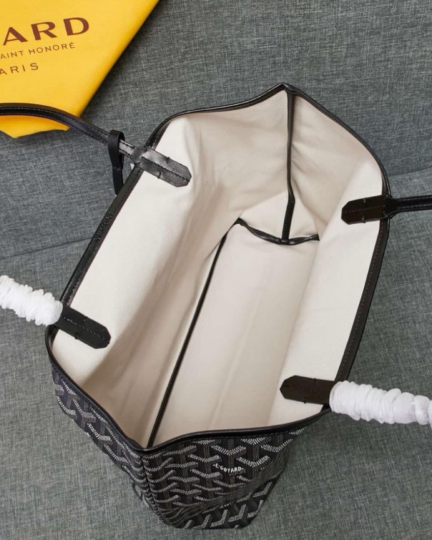 Goyard Black Medium Tote - Image 2
