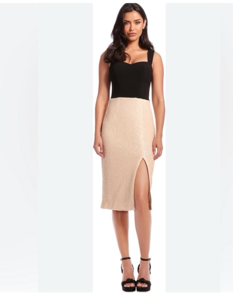 NWT dress the population Malise sequined - Image 1