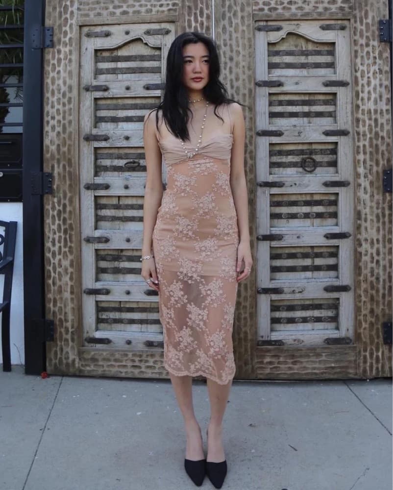 Larimar Atelier Paloma Midi Dress - Image 1
