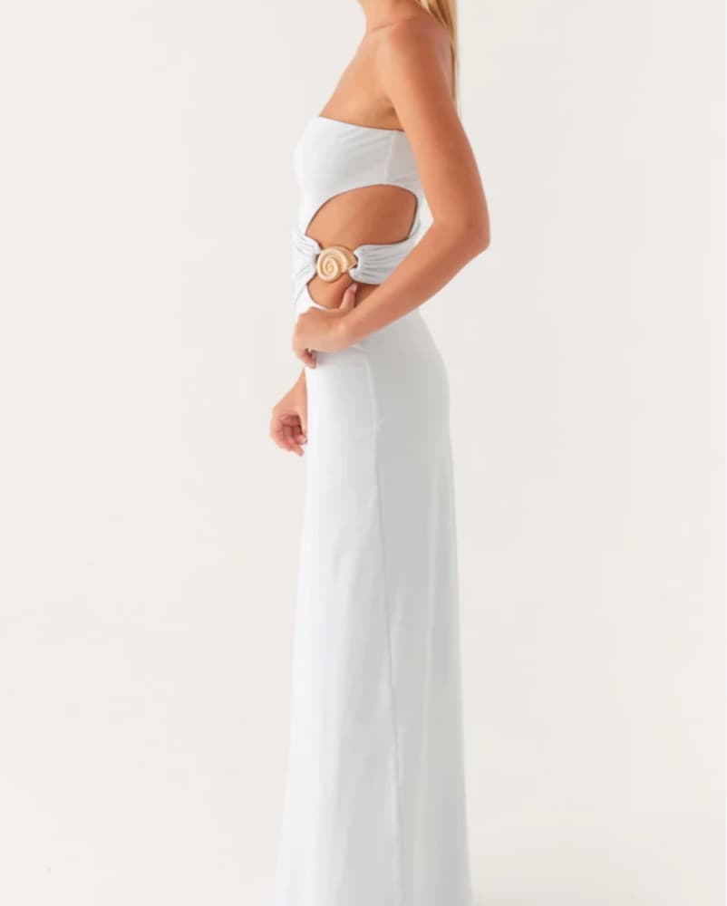 Peppermayo Annetta Maxi Dress Pale Blue  - Image 2