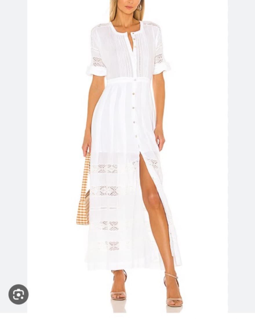 LoveShackFancy White Long Dress  - Image 2