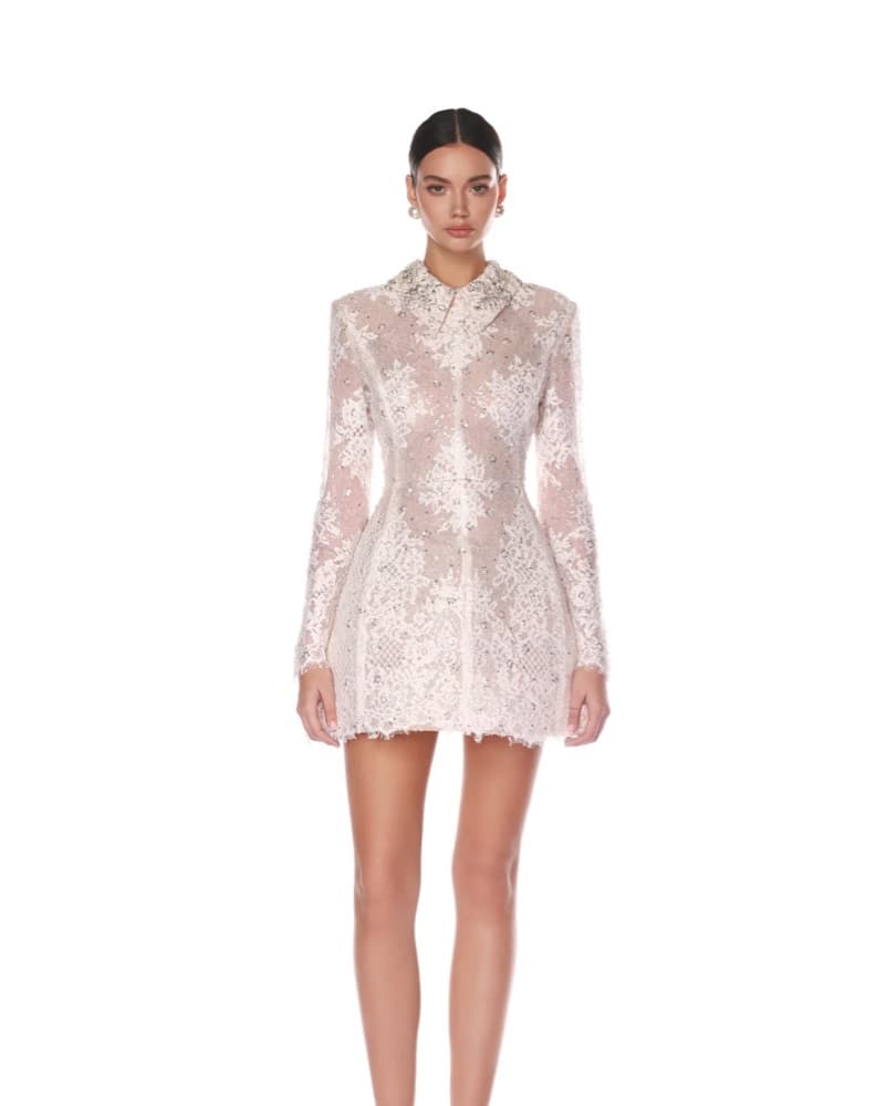 Bronx And Banco Bridal Lace Dress - Image 1