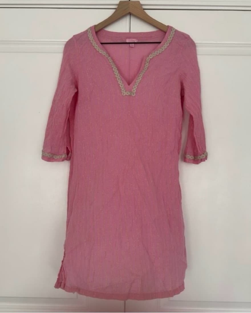Lilly Pulitzer Sparkly Embroidered Dress - Image 1