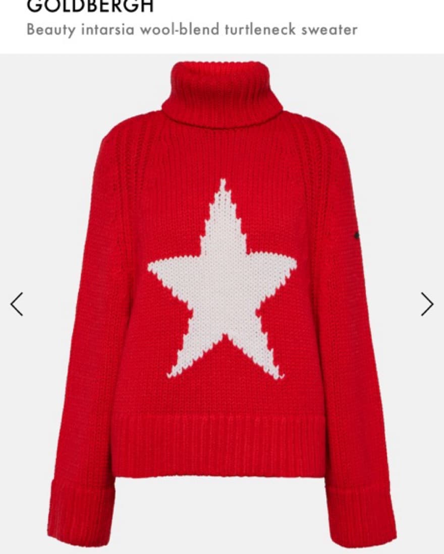 Goldbergh Knit Red Sweater - Image 1