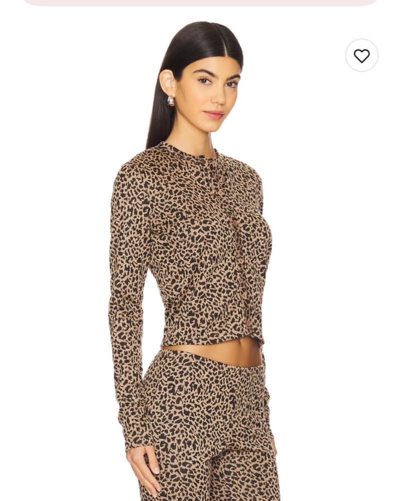 Revolve Alluring Leopard Print Set - Image 2