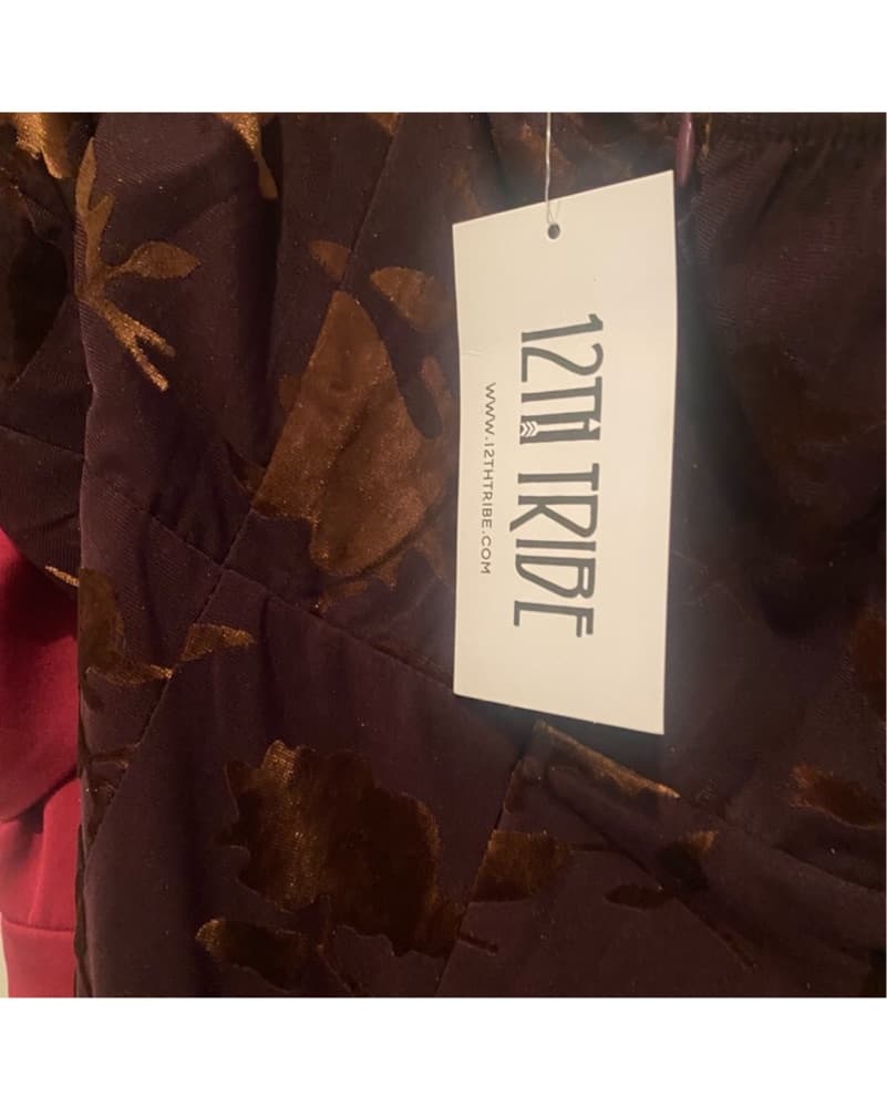 12th Tribe Love Machine Printed Velvet - Image 3