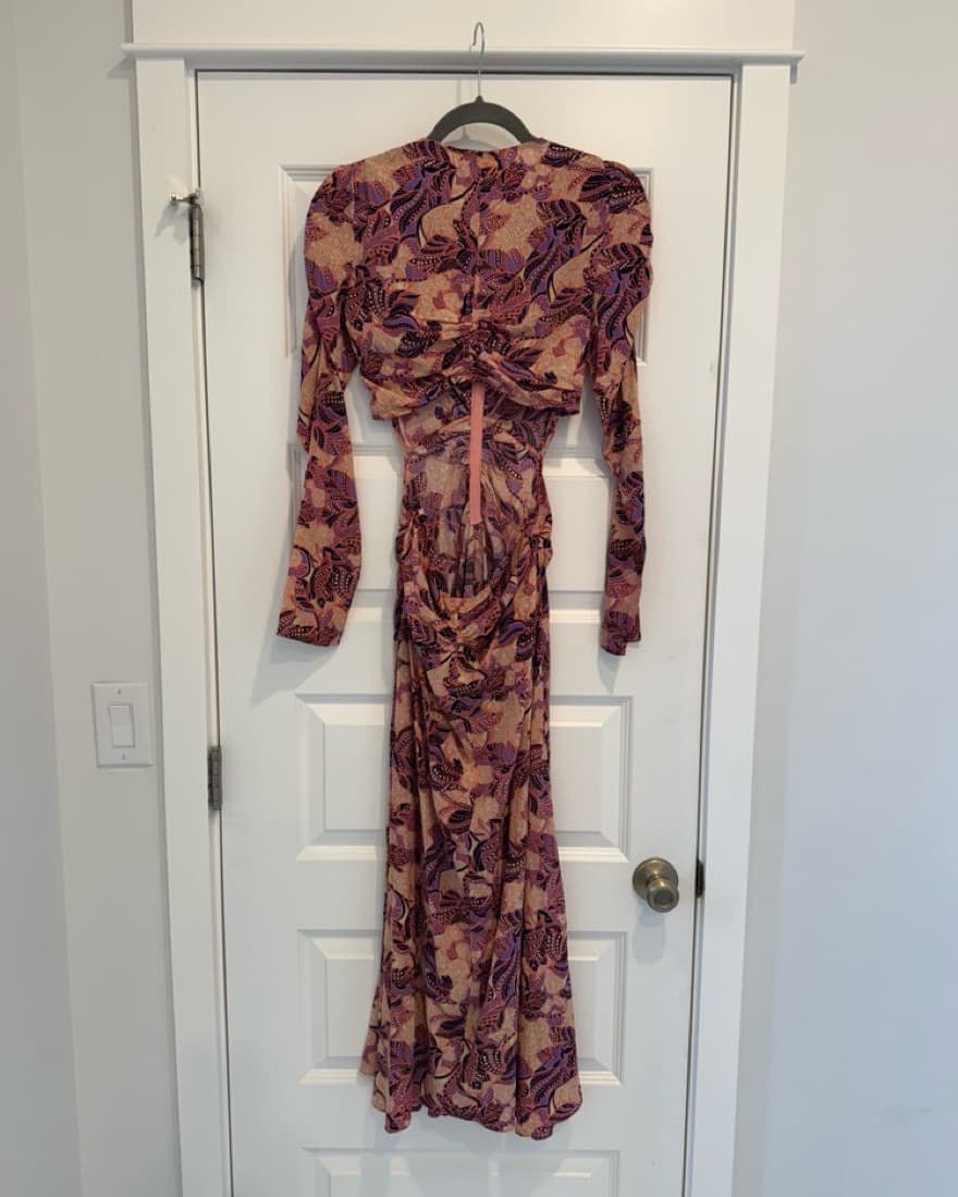 ALC Mona Ruched Midi Dress - Image 5