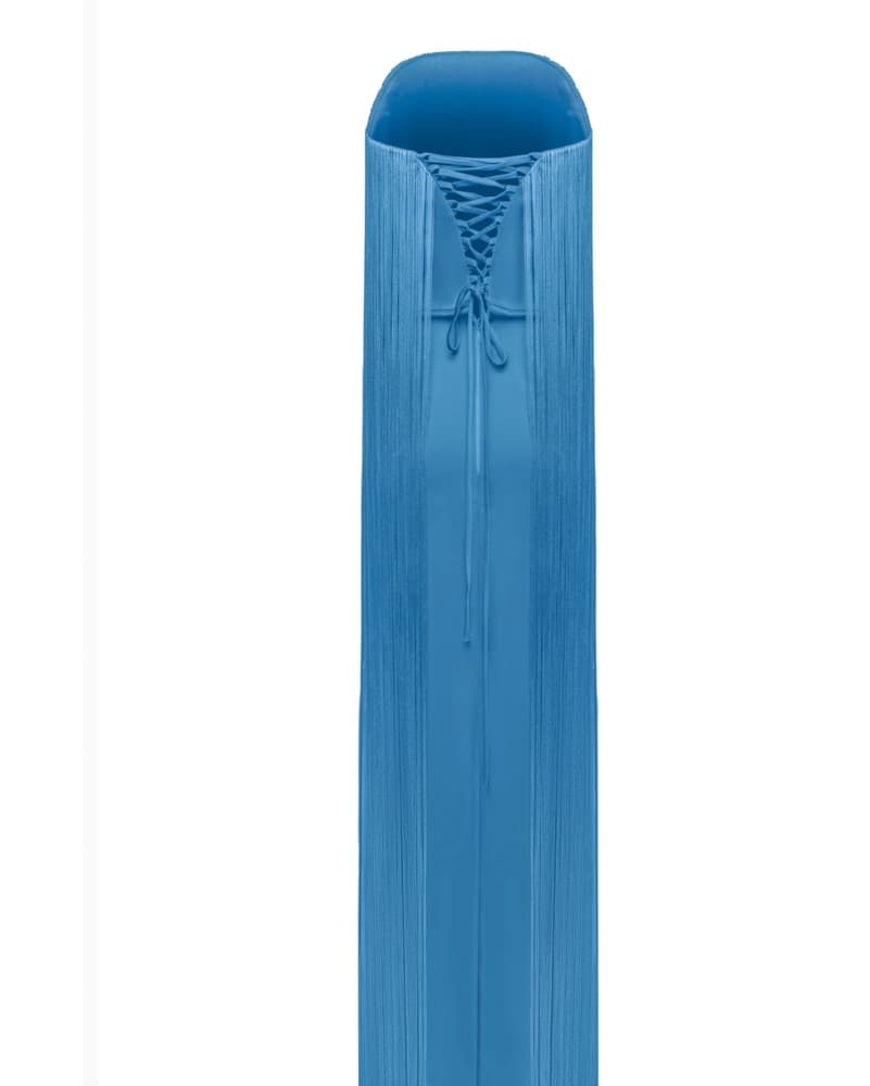 MATTERS Mare Sky Blue Fringe Dress  - Image 3