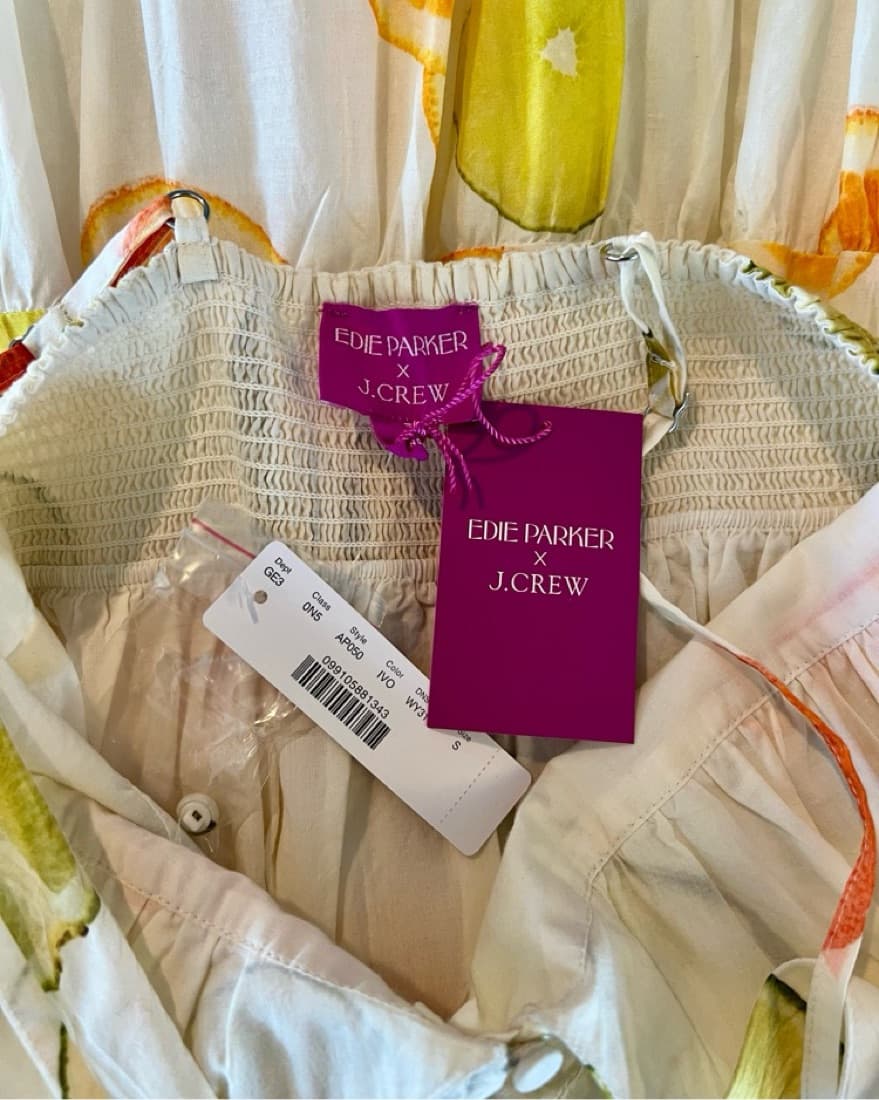 Edie Parker X J.Crew Fruit Dress - Image 6