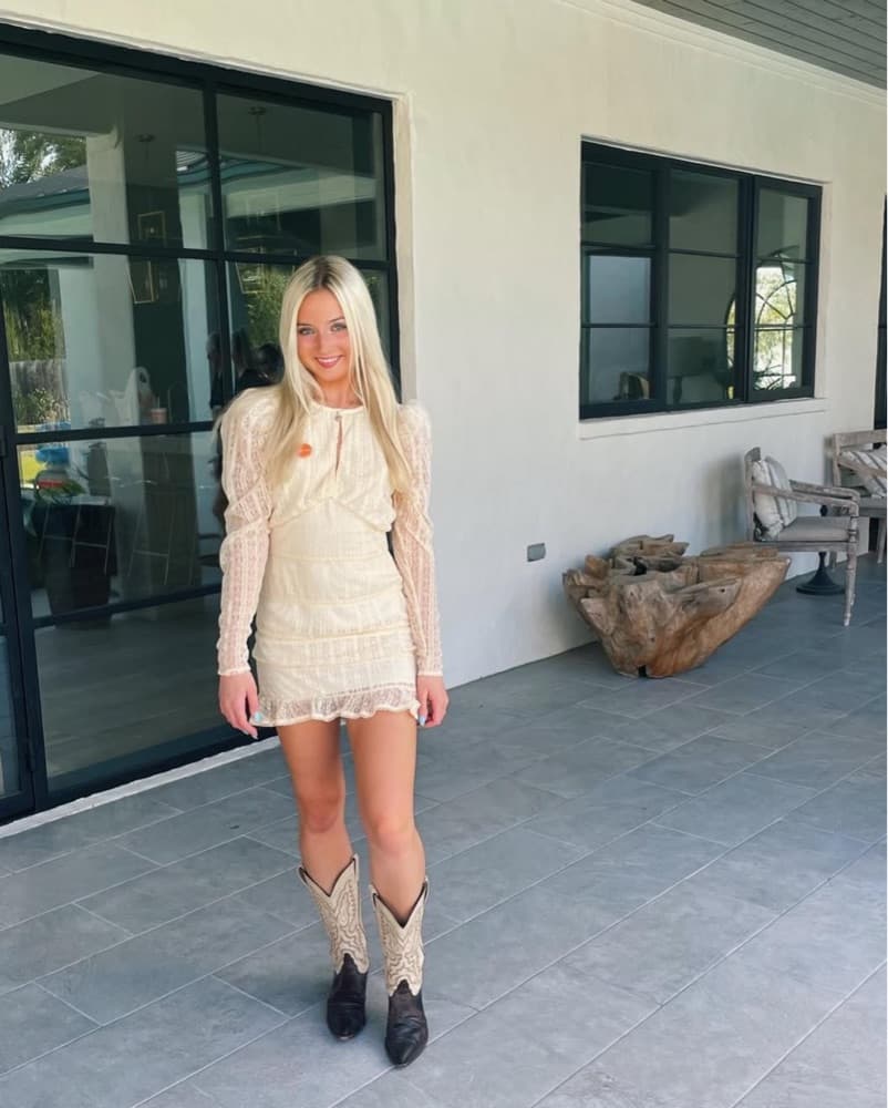 House Of Harlow 1960 Revolve Lace Dress - Image 2