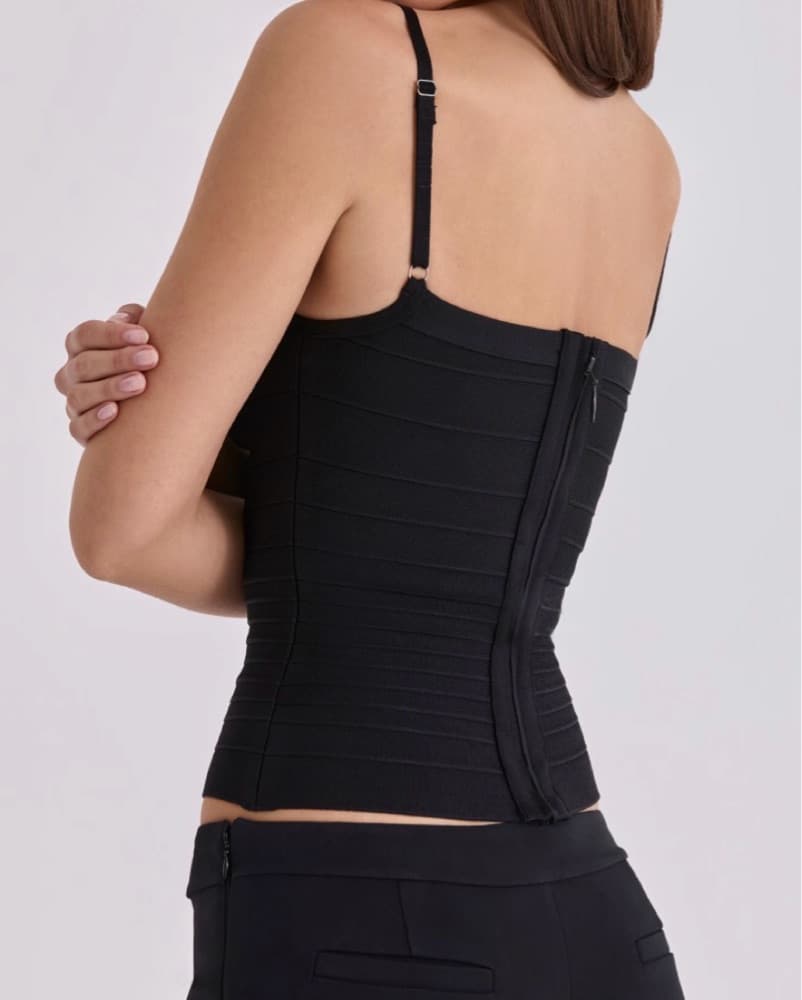 Black house Of CB Bandage Top - Image 3