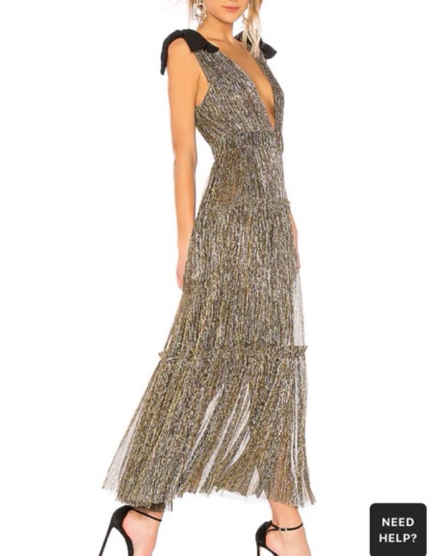 Ray Dress in Gold Sabina Musayev   - Image 2
